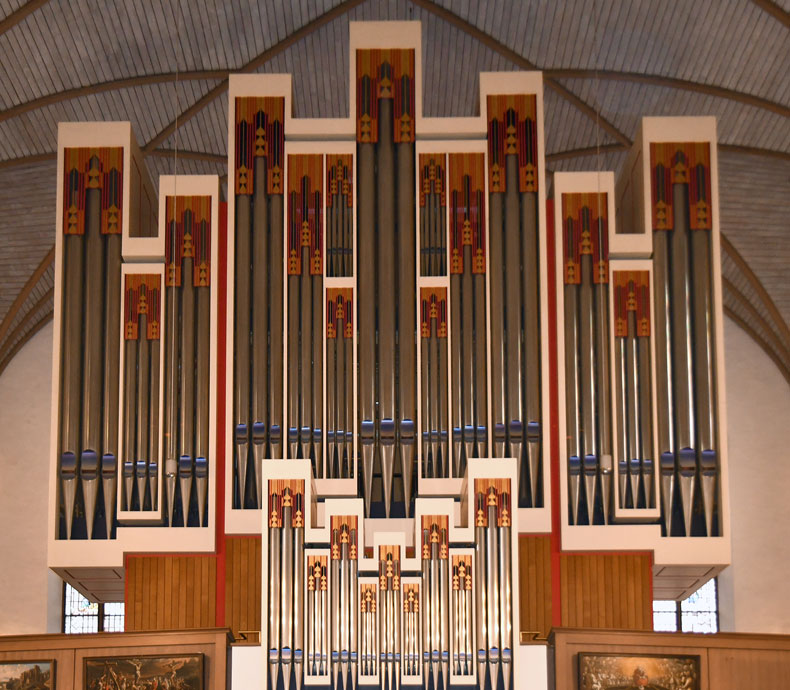 Rieger-Orgel der St. Katharinenkirche in Frankfurt